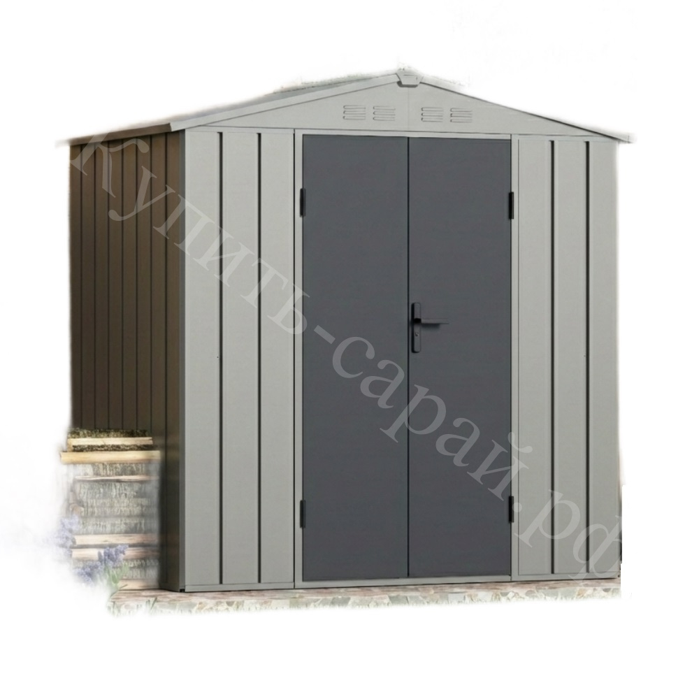 Металлический хозблок Klesto 1,8x1,2 м Premium