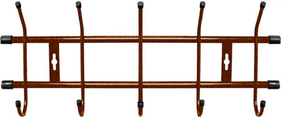 Вешалка настенная ВН5 484*188мм 5кр. медный антик (37633)