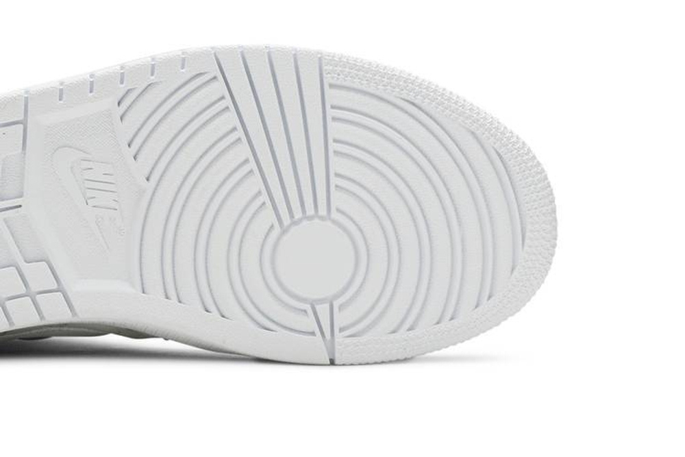 Кроссовки Jordan Air Jordan 1 Mid "Quilted White" (Женская размерная сетка)