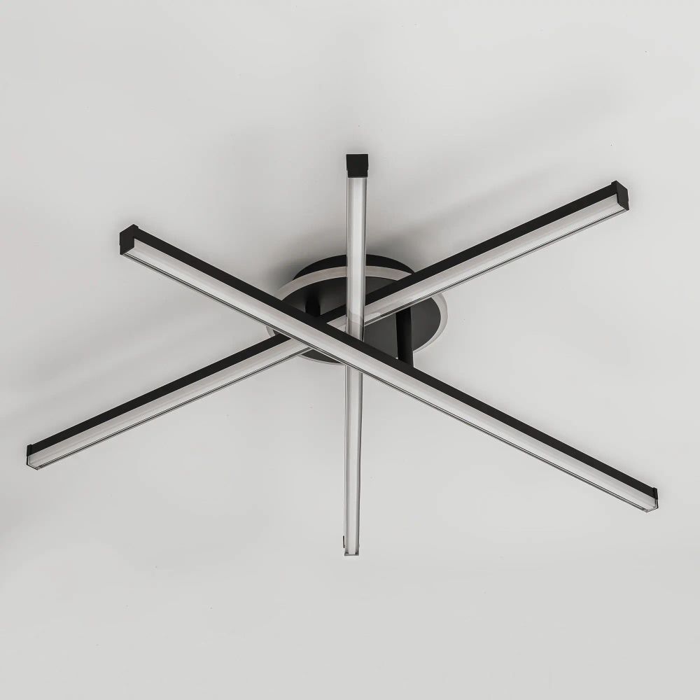 Citilux Trent CL203631 LED Люстра потолочная с пультом Чёрная