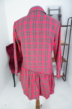 Платье ZARA в школьной стилистике 44 размер