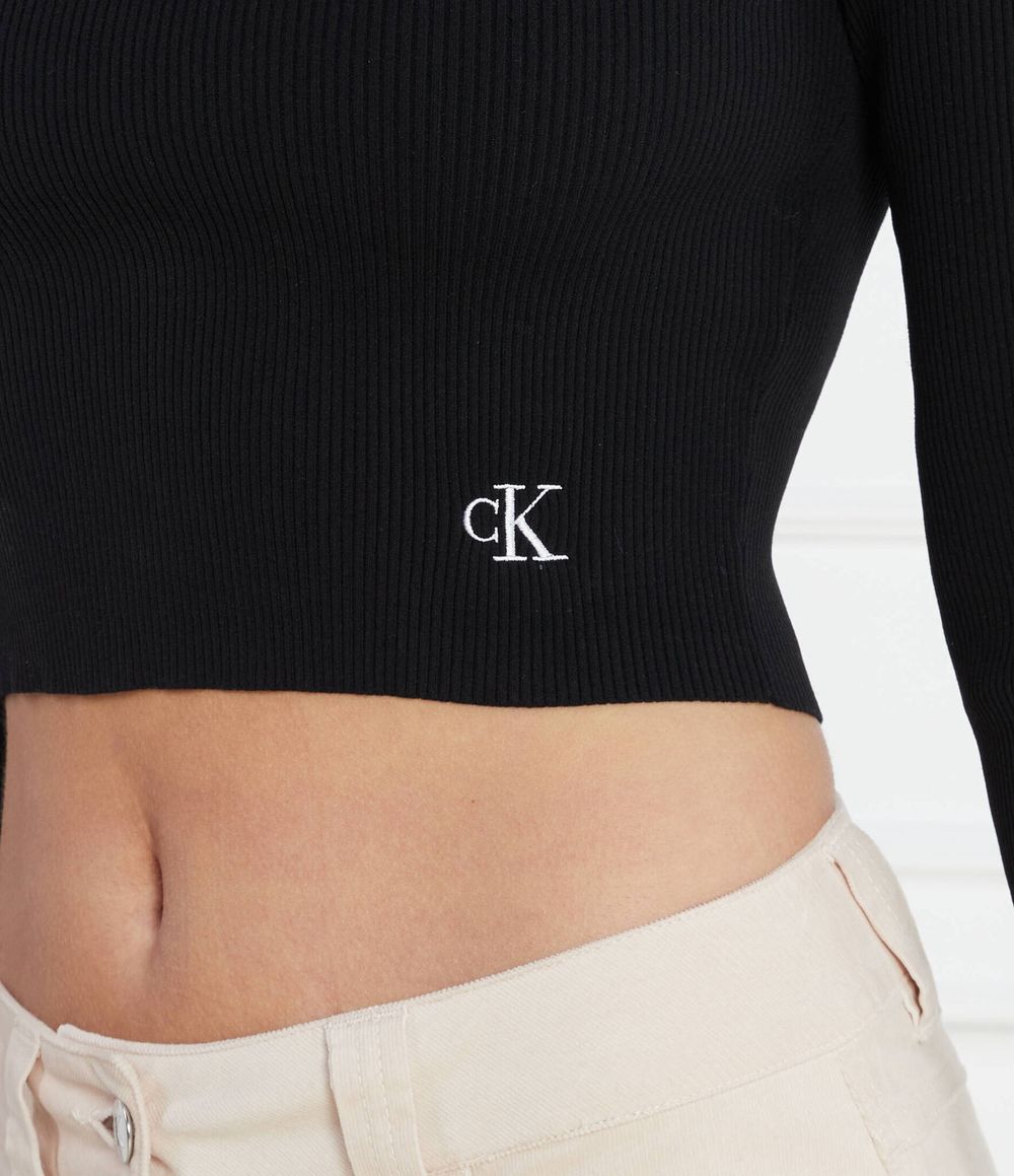 Гольф CALVIN KLEIN JEANS - черный(J20J222722)