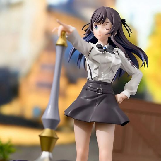 Фигурка аниме SEGA Я секретарь гилдии I May Be a Guild Receptionist Алина Кловер 18см 41719 / фигурка Сега по мотивам аниме "Я секретарь гилдии", Алина Кловер