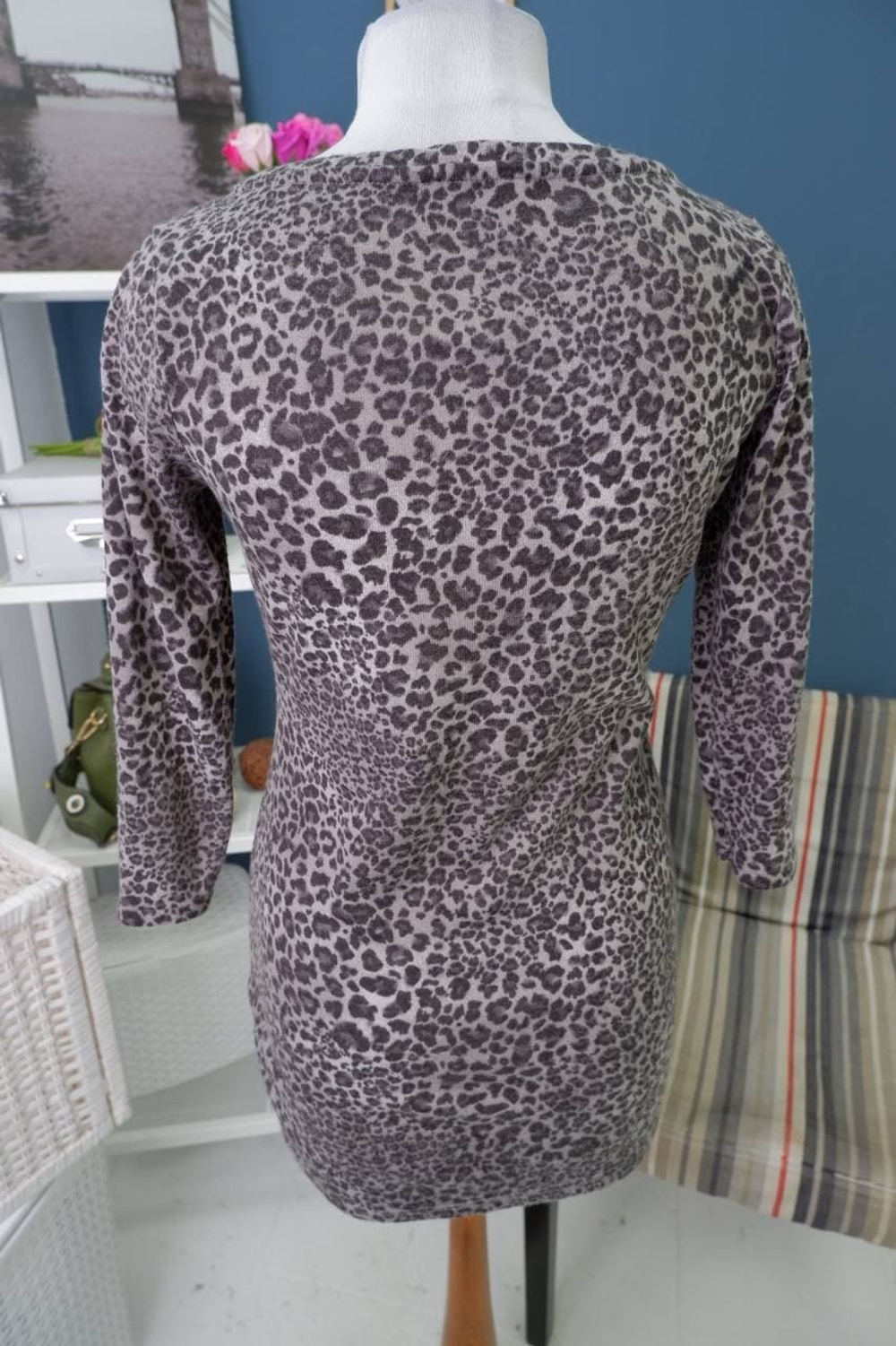 Кофта F&F со стильным принтом 44/46 размер