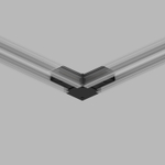 TR1102-BK Соединитель для шинопровода L-образный, черный