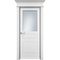 Купить Дверь эмаль Прима 3 белая остеклённая