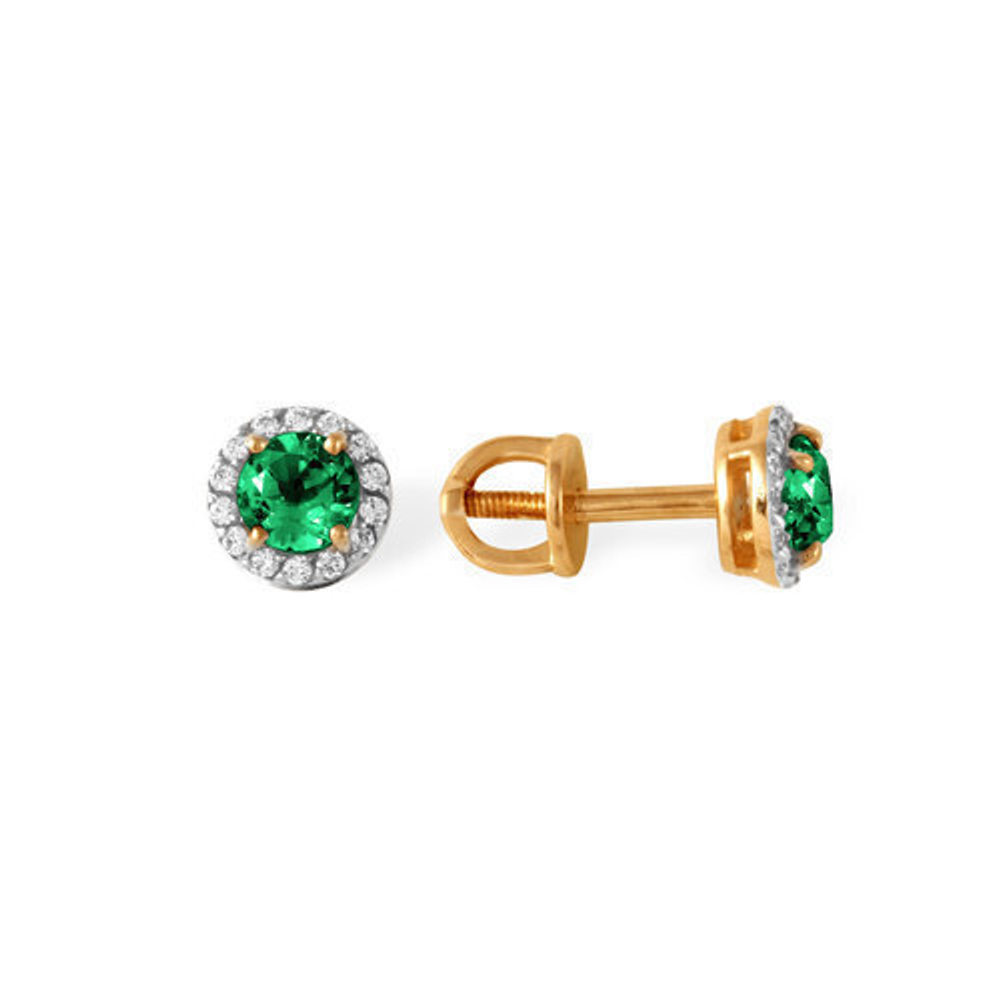 Серьги из золота 585 пробы