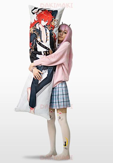 Дакимакура Дилюк арт. 0914