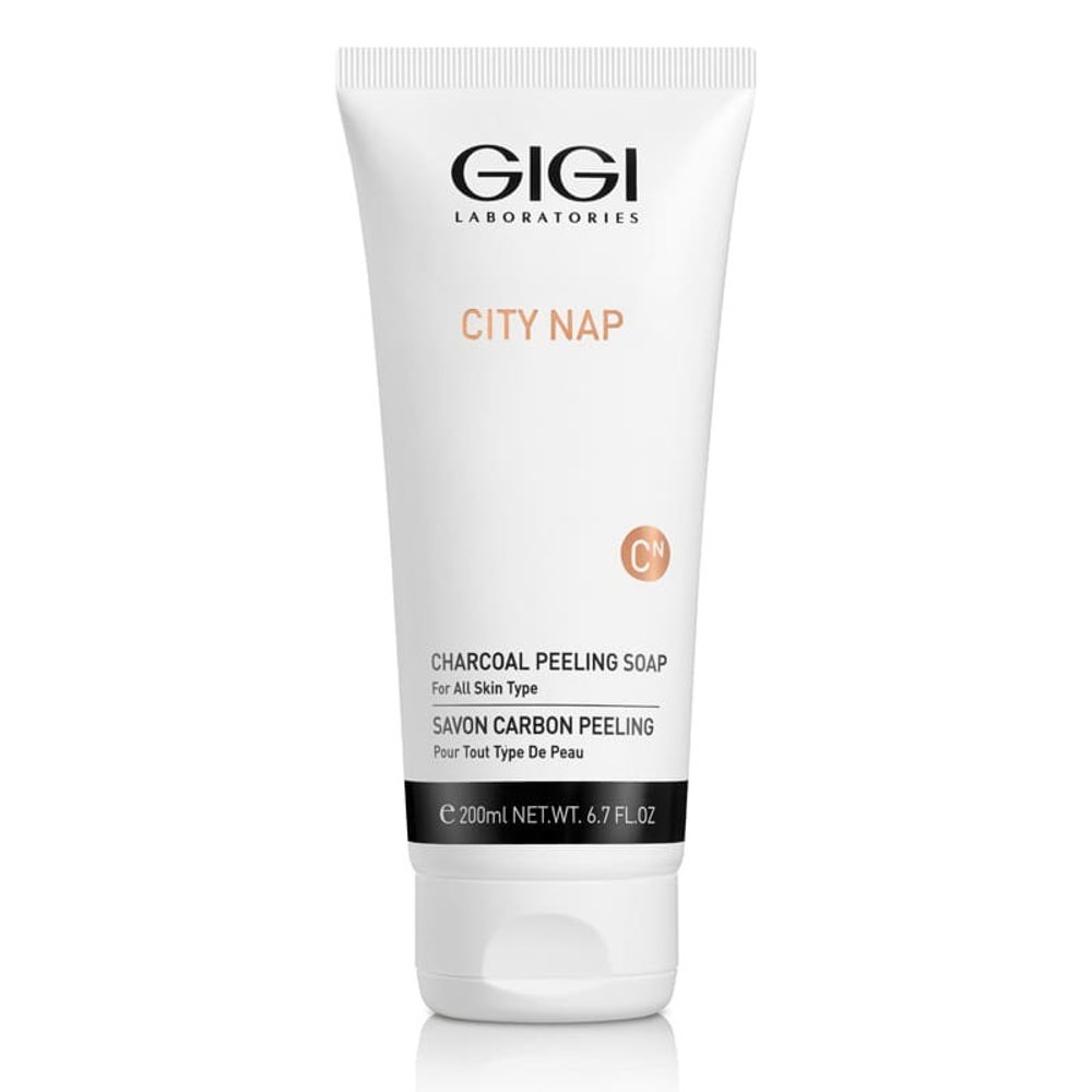 GIGI City NAP Charcoal Peeling Soap