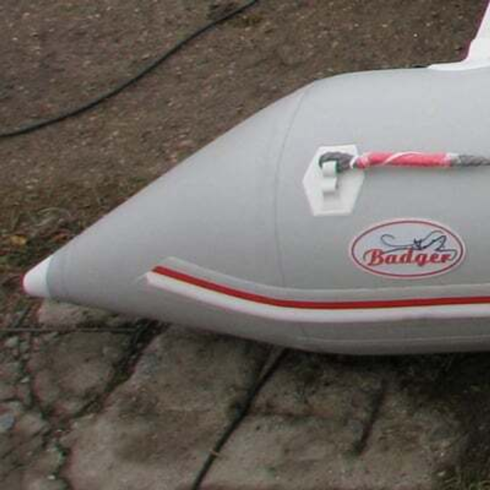 Лодка ПВХ BADGER SL 390 AL + 2х-тактный лодочный мотор MERCURY ME 25 M SEAPRO
