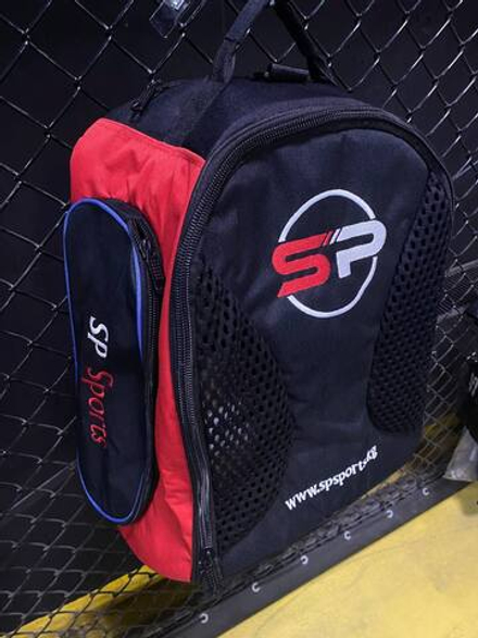 Спортивная сумка SP KIT BAG  BLACK-RED большая