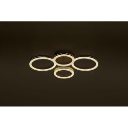 Светильник потолочный светодиодный Rivoli   6187-702 LED 75 Вт 3000-6000К белый с пультом