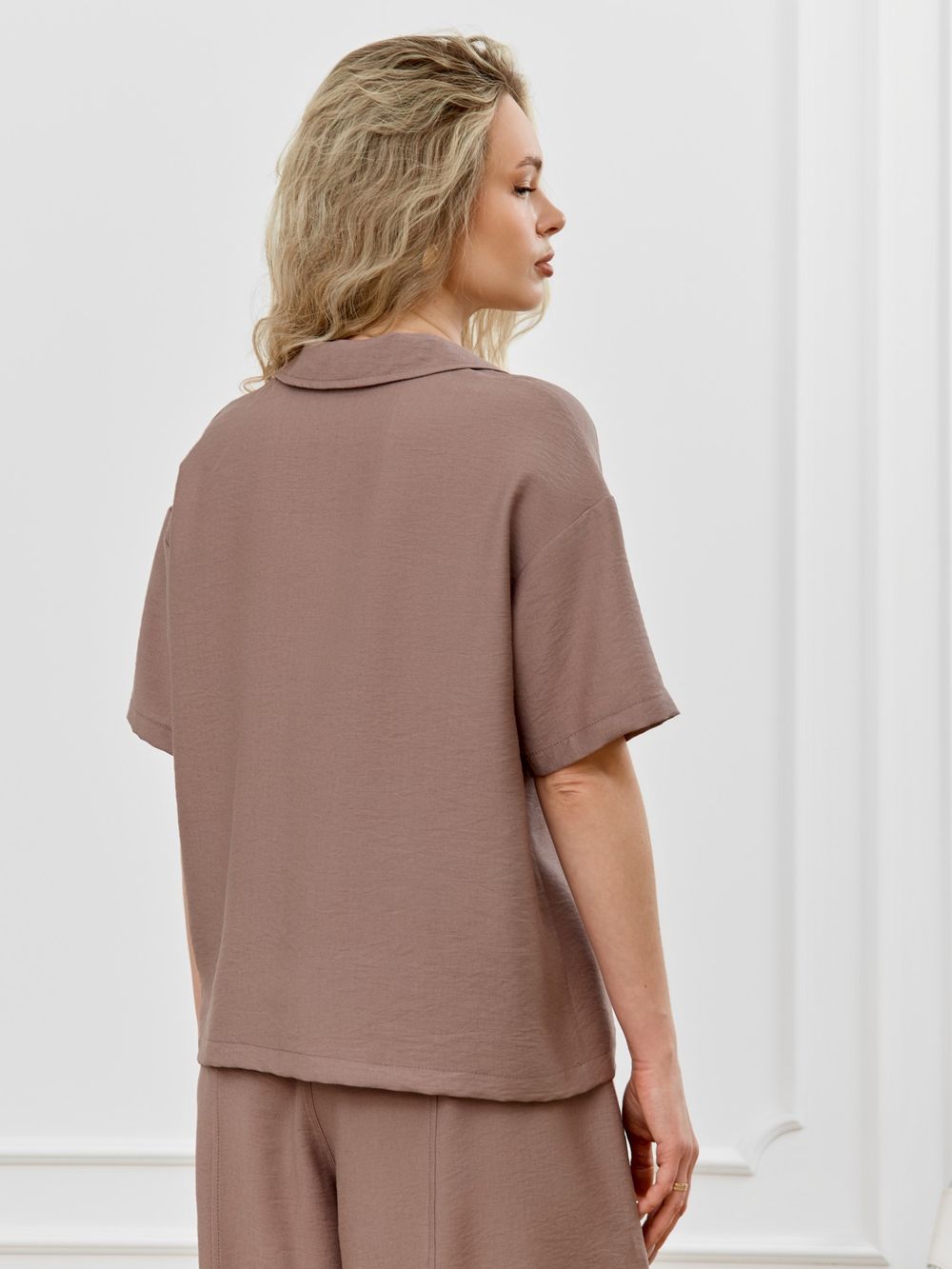 Блузка женская Ясмина-1 Виотекс КАКАО