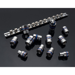 KING TONY (3513MR) Набор торцевых головок 3/8", 6-гранные, 7-19 мм, 13 предметов