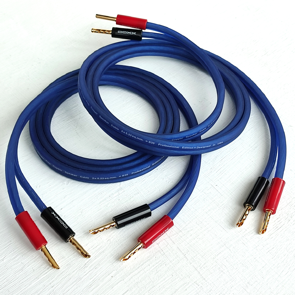 DAXX S31p Акустический кабель 11AWG (4.0мм.кв) из бескислородной меди -готовая пара-