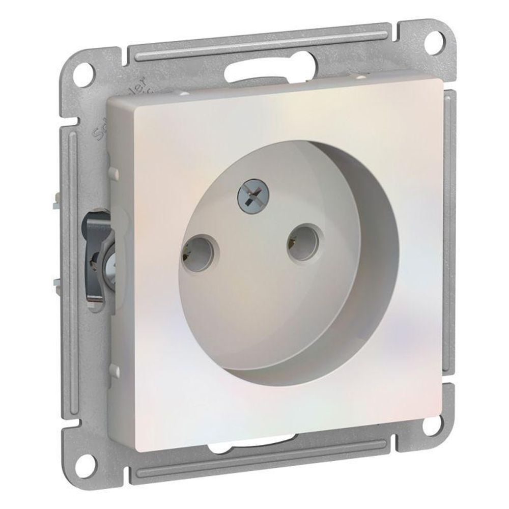 Розетка 1-м СП AtlasDesign 16А IP20 без заземл. без защ. шторок механизм жемчуж. SE ATN000441 Розетка 1-м СП AtlasDesign 16А IP20 без заземл. без защ. шторок механизм жемчуж. SE ATN000441