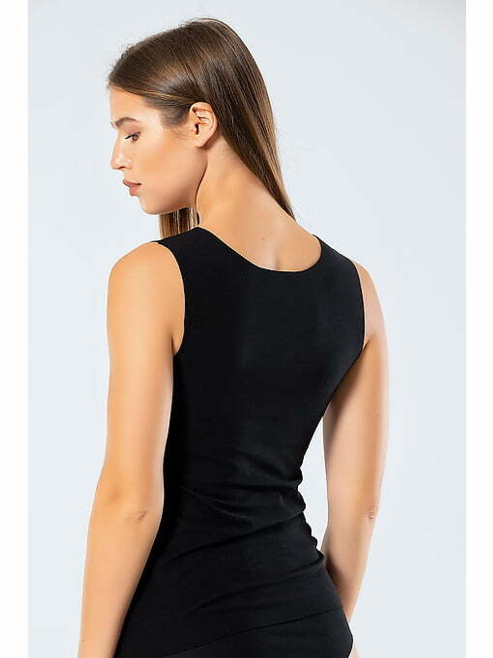 Майка женская черный