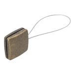 Клипсы магнитные для штор квадрат с тросом, ⌀4.5 см, l=30 см, (96)