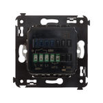 Термостат для теплых полов в стену, "Avanti", "Белое облако"