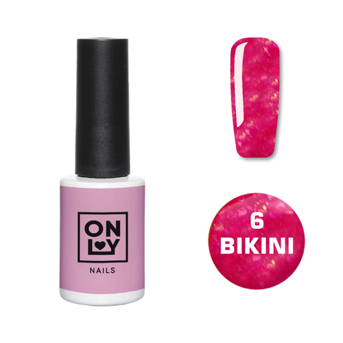 Гель-лак OnlyNails Bikini №6, 10 мл
