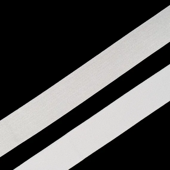 Резинка широкая, светло-серая 35 мм, Германия