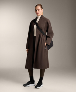 Oysho Термободи Base Layer на молнии, светлый серо-коричневый