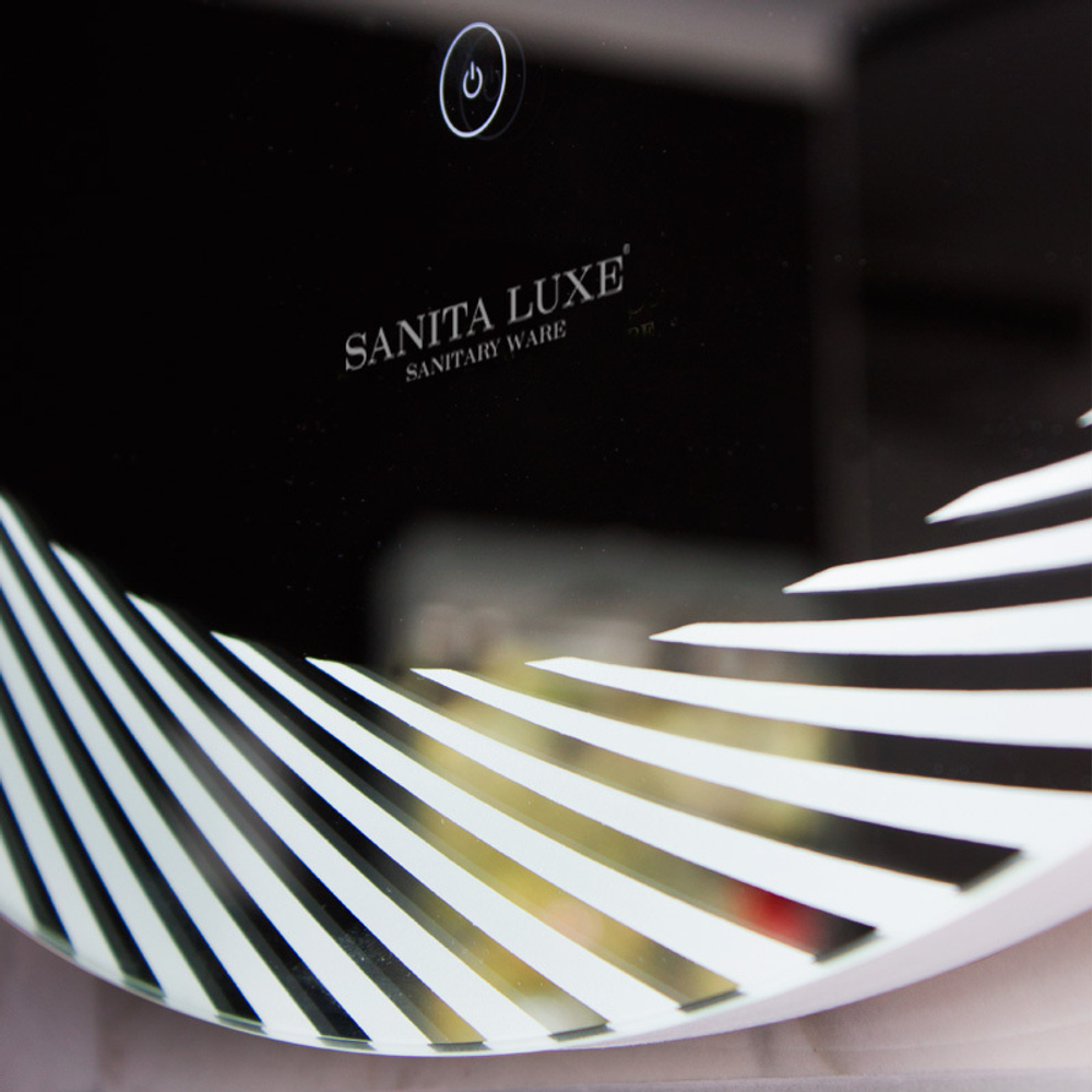 Зеркало Sanita Luxe ART LED D 700 (700х700х30 мм) сенсорное с подсветкой (ART70SLMRRCS0010)