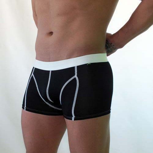 Трусы мужские боксеры черные Van Baam VB-102-RX02  38098