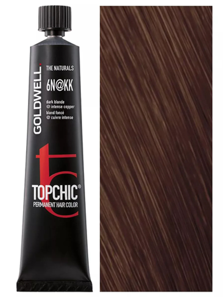 Goldwell Topchic 6N@KK темный блонд с интенсивно-медным сиянием 60 мл