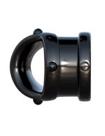 Черное эрекционное кольцо Rock Hard Cock Pipe