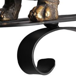 Кронштейн для цветов Такса Гучи (с ковкой)