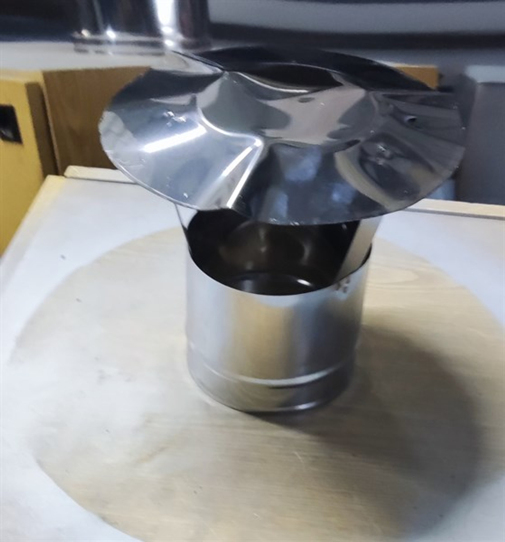 Зонт 150 мм нерж. ECOFLUE