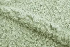 Банкетка Lagom 100 см (мятный мех, черный)