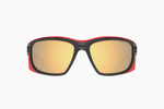 Спортивные очки Demetz Piment 2.0 / Matt Black / Matt Red Brown With Gold Mirror Cat.3