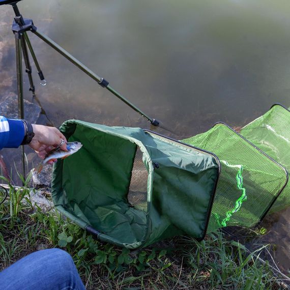 Садок спортивный, прямоугольный 32х42 см, 6-ти секционный, длина  3м Helios (HS-CS-300)