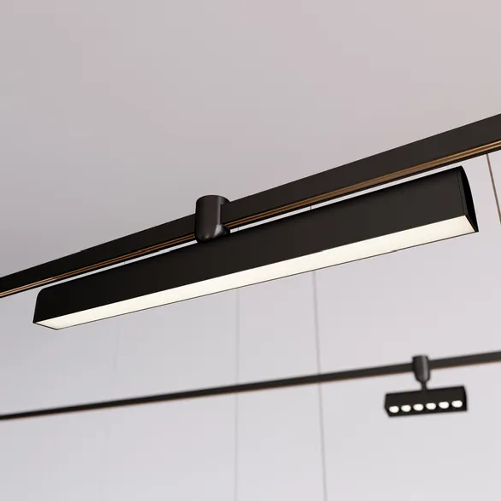 Светильник ART-APRIORI-FLAT-L500-15W Warm3000 (BK, 120 deg, 48V) (Arlight, IP20 Металл, 3 года) 039296