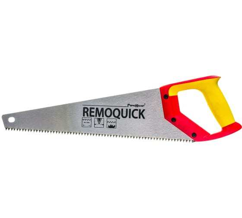 Пила по дереву "Remoquick", крупный зуб, 4-5TPI, 400мм 42-3-140