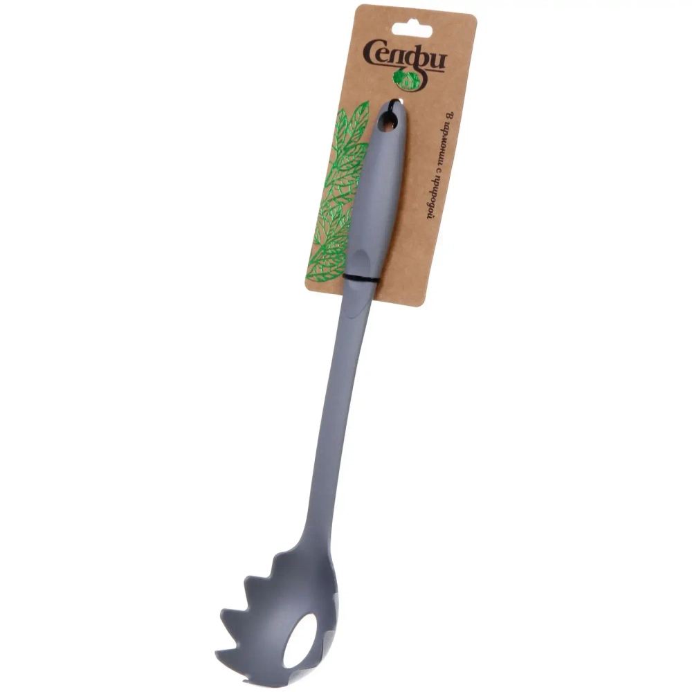 Ложка кухонная для спагетти пластиковая «Graphite» 32см