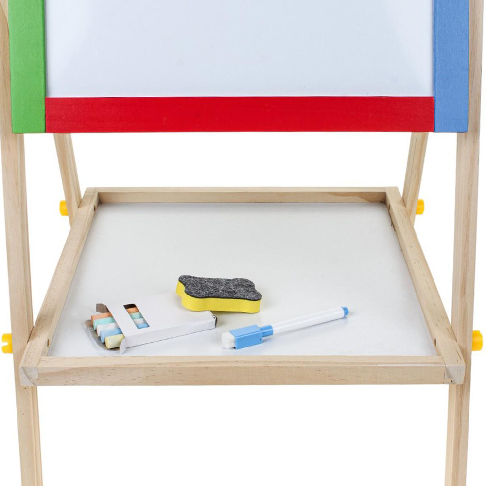 Мольберт 2-ух сторонний 39*6*63,3 см. коробка YY-3372