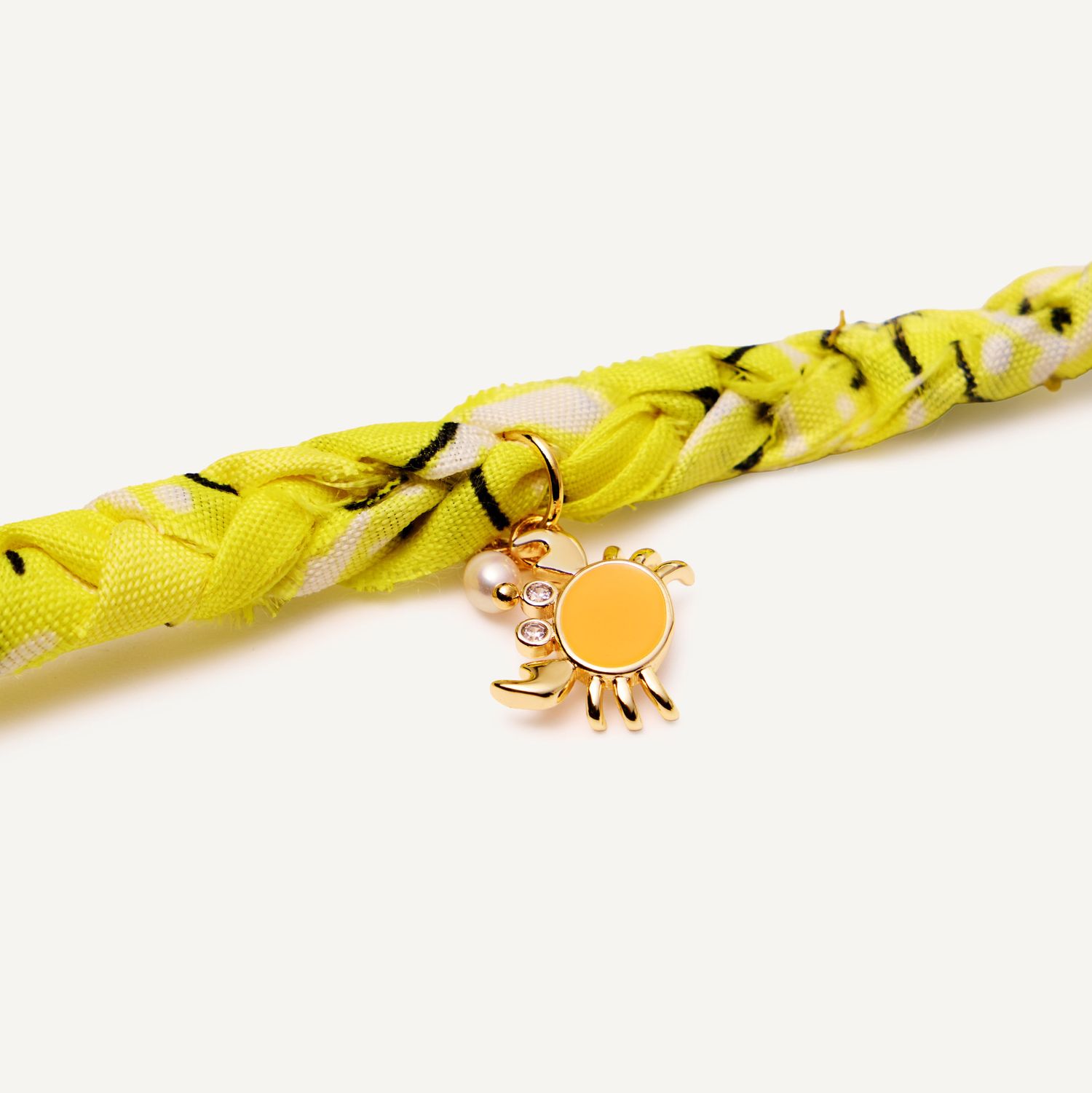Анклет Braded Bandana Anklet - Yellow