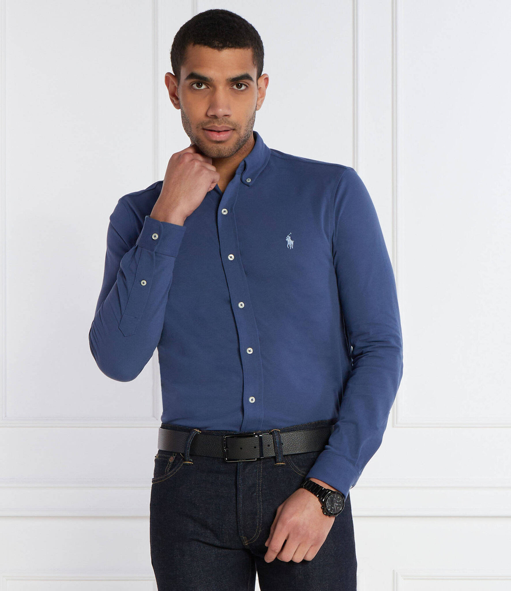 рубашка POLO RALPH LAUREN - темно-синий(710654408)