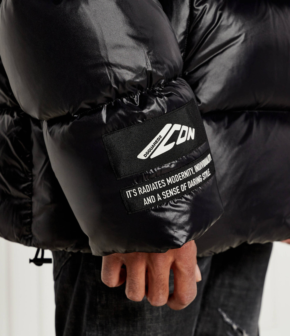 Пуховая куртка 2в1 Dsquared2 - черный(S79AM0063 S60518)