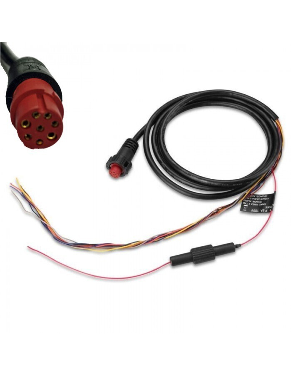 Garmin ECHOMAP 50, 70 / GPSMAP 5х7, 7х1 8-PIN кабель питания (010-11970-00)