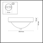 5259/2C LN Светильник E27 2*60Вт 220В IP20 VINTAGE