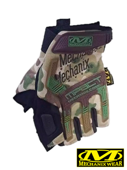 Перчатки беспалые Mechanix M-Pact Fingerless (реплика). Мультикам