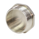 Заглушка латунь никель Ду 32 (1 1/4") НР VALFEX VF.583.N.114