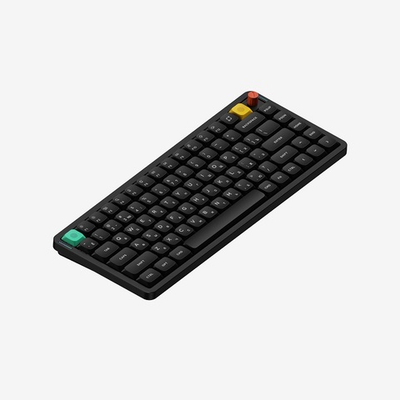 Беспроводная ультратонкая механическая клавиатура Nuphy AIR75v3 Nebula Dark, RGB, Hot Swap, Brown Nano Switch, NuPhy IO 2.0 (AIR75v3-ND-BRN)