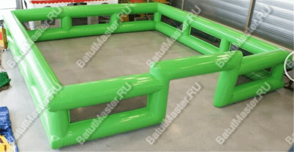 Надувная игровая комната "Веселая поляна" размер 4*4*1,2 м