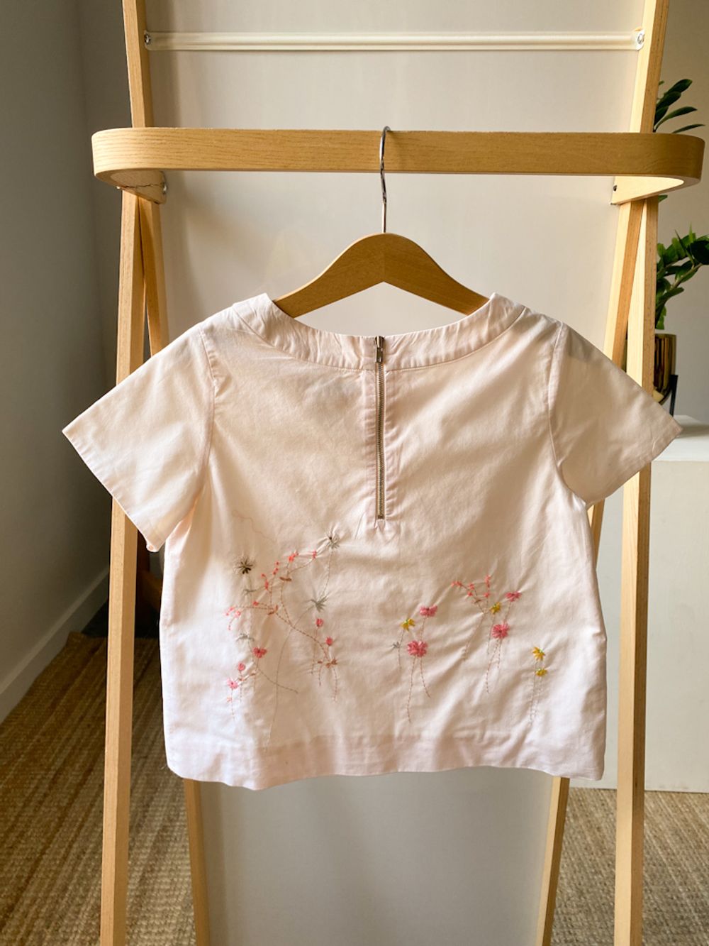 Хлопковая блузка Bonpoint, 116