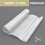 Пленка защитная бронировочная SAFETY 11 MIL PREMIUM LUXTON, на отрез (ширина рулона 1,524 м.)
